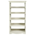 thumbnail image 3 of Wood Bookcase White Distressed | Furniture Dash CAD963, 3 of 5