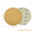thumbnail image 5 of SPEEDWOX 100 Pcs 6 inch Sanding Discs 400 Grit Dustless Hook and Loop Sandpaper for Random Orbital Sander Yellow Finishing Discs for Automotive Woodworking, 5 of 5