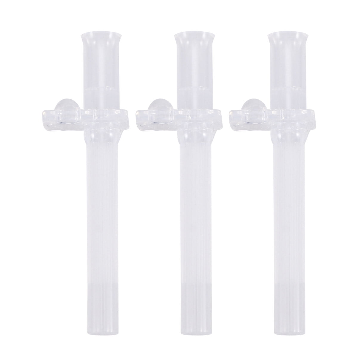 3pcs Universal Water Bottle Drinking Nozzles Straws Silicone Replacement Bottle Nozzles