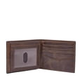 thumbnail image 2 of Cartera plegable de piel Fossil Derrick con bloqueo RFID para hombre, 2 of 6