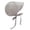 Grey, variant on Gyujnb Linen Baby Sun Hat Breathable Adjustable Tie Bonnet for Spring Summer Daily Wear