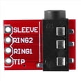 thumbnail image 4 of 4X TRRS 3.5mm Jack Breakout Board Auriculares Video Audio MP3 Módulo de Conector Profesional, 4 of 8
