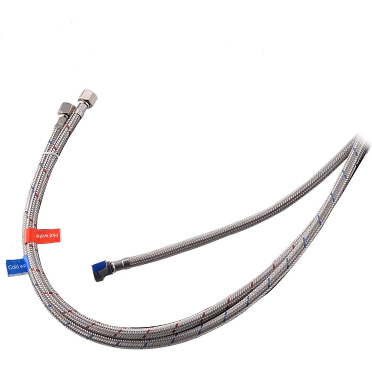 Faucet Supply Line Connects Kitchen Sink To Water Supply, Braided