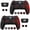 Red, variant on 2 Pack Anti-Slip Controller Skin for PS5 Controller, Accessories Silicone Cover Case for PlayStation 5 Control Grip with Touch Pad Stickers