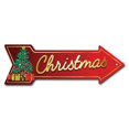 thumbnail image 1 of SignMission P-ARROW10-999915 10 x 30 Po Large Signe de Flèche de Noël, 1 of 4