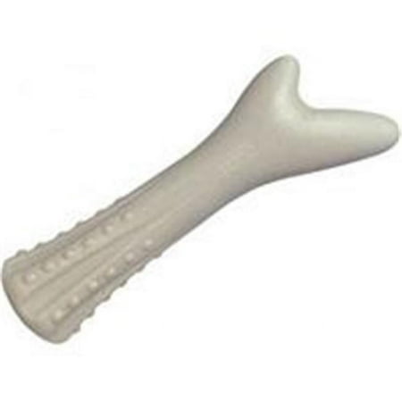 UPC: 0871864006688 | Petstages Deerhorn Antler Alternative Dog Chew Toy Grey Small