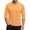 Orange, variant on Men's 3/4 Sleeve Crew Neck T-Shirt Button Down Tee Henley Shirts Casual Athletic Lightweight Pullover Tops Basic