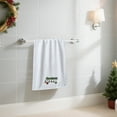 thumbnail image 4 of PONPRNGY 1Pc Winter Hand Towels for Bathroom Christmas theme Hand Towels Embroidered Cotton Soft Absorbent Decor for Holiday Kitchen, 4 of 6