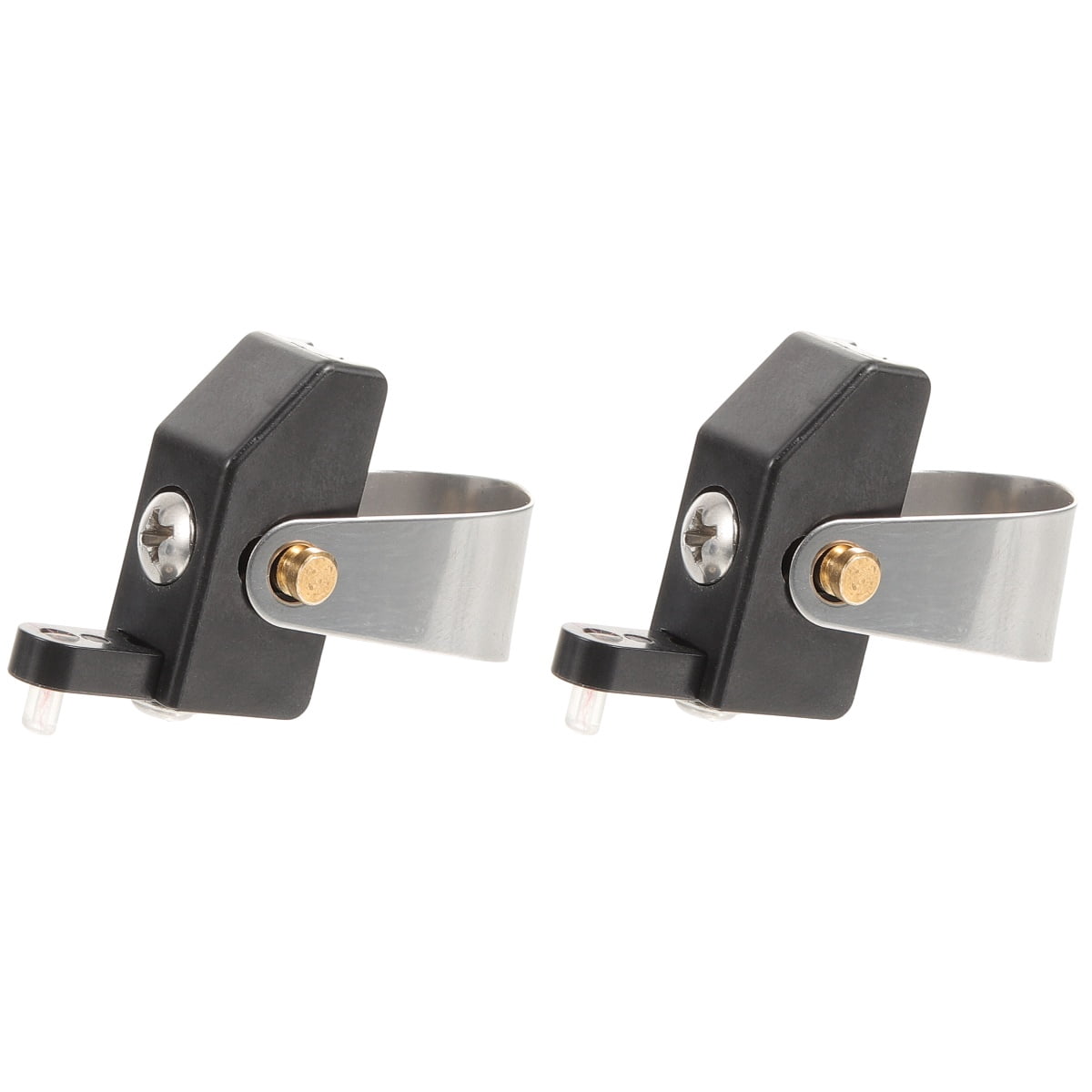 MLINS 2pcs Stainless Steel Erhu Qianjin String Adjuster Replacement Part Erhu Adjuster Professional Fine Tuner