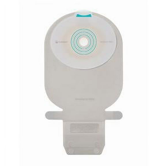 SenSura Mio One-Piece Drainable Pouch, EasiClose Transparent 1-3/8'' Stoma, Box of 10