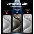 Fezepoty 2 Pack for iPhone 15 Pro Max 6.7 inch Privacy Glass Screen