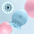 thumbnail image 1 of Vibrador de succión para juguetes de medusas, juguetes sexuales para adultos para mujeres y parejas, azul, 1 of 5