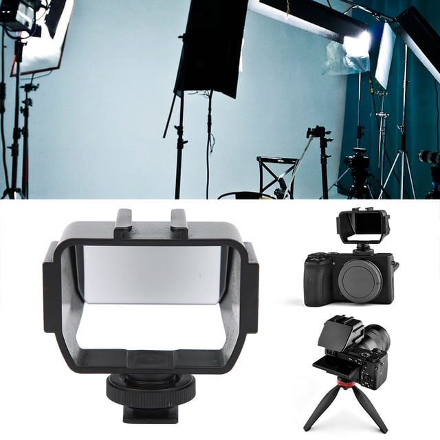 Pantalla Abatible Con Montaje En Zapata Fría, Cómoda Pantalla Abatible Universal Duradera Práctica Para Exteriores Para Cámara Sin Espejo Fotografía Vlog Video