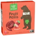 thumbnail image 2 of Bear Yoyos Bear Fruit Rolls Strawberry Multipack 3.5 Ounce Pack Of 6, 2 of 5