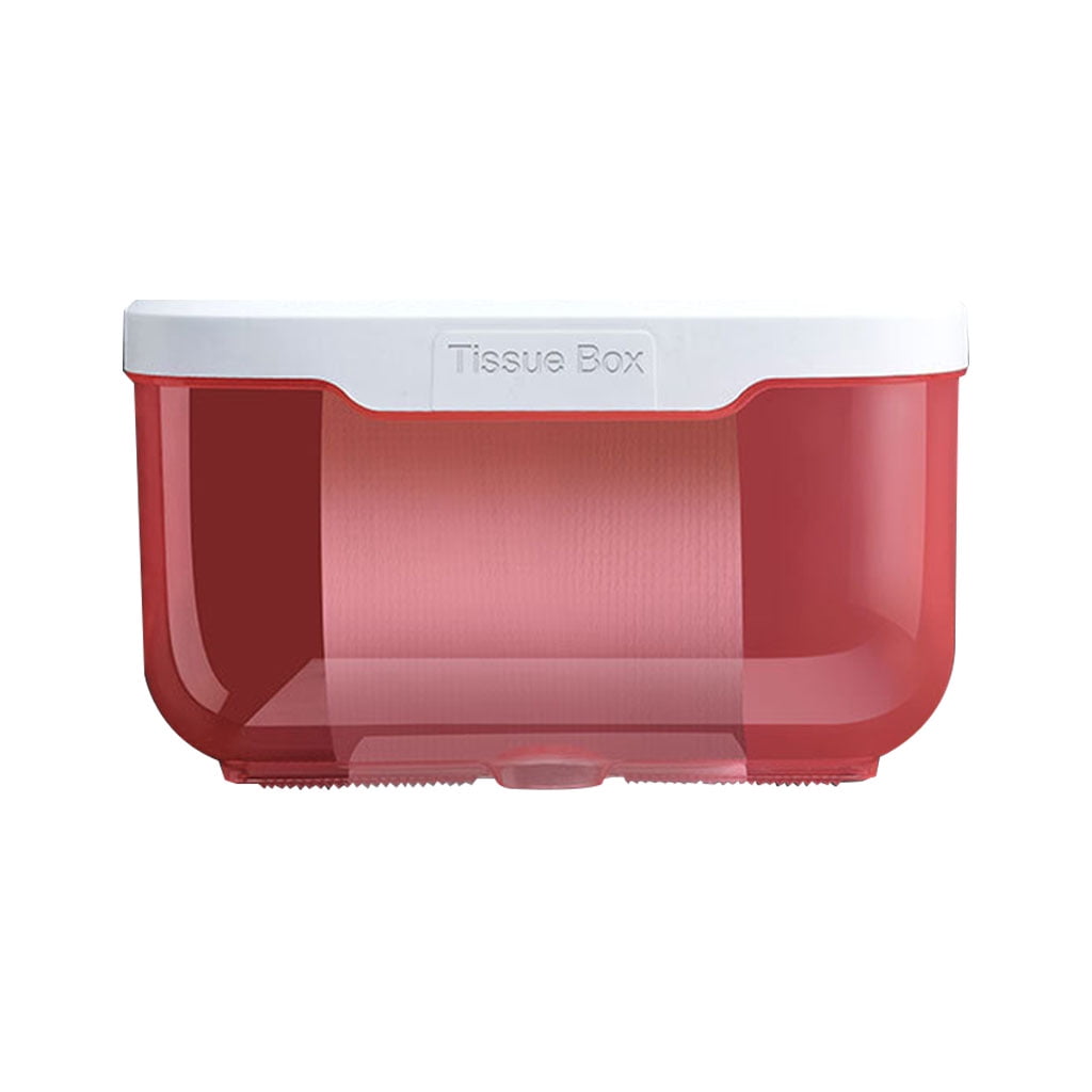 Simple Stick on Wall Tissue Holder Dual-purpose Toilet Paper Dispenser ...