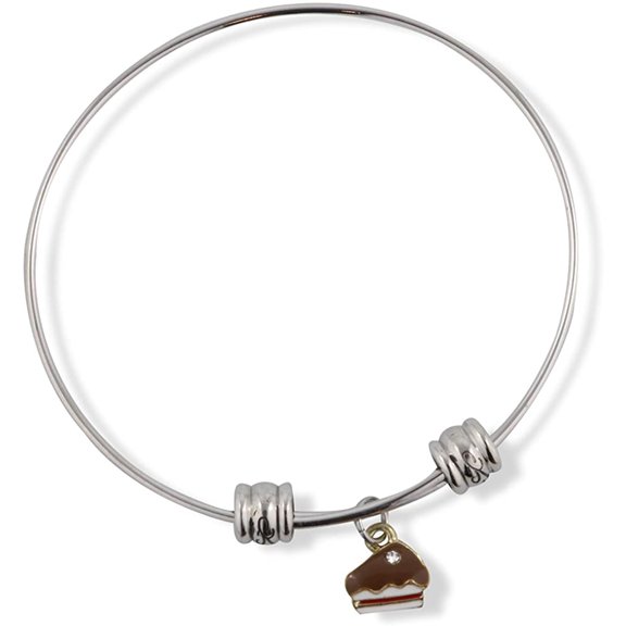 Piece of Cake Fancy Charm Bangle