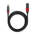 thumbnail image 1 of Cable de micrófono XLR shamjiam de 03 m con Conectores chapados en oro, 1 of 9