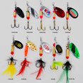 thumbnail image 4 of 2uds. Kit de Señuelos de Pesca giratorios de Metal reflectante, Wobblers de pesca, 10 Uds. (XLT-20), 4 of 6