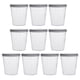 thumbnail image 1 of Taza Medidora de Plástico de 30mL para Cocina y Laboratorio 10Pcs con Tapa, 1 of 5