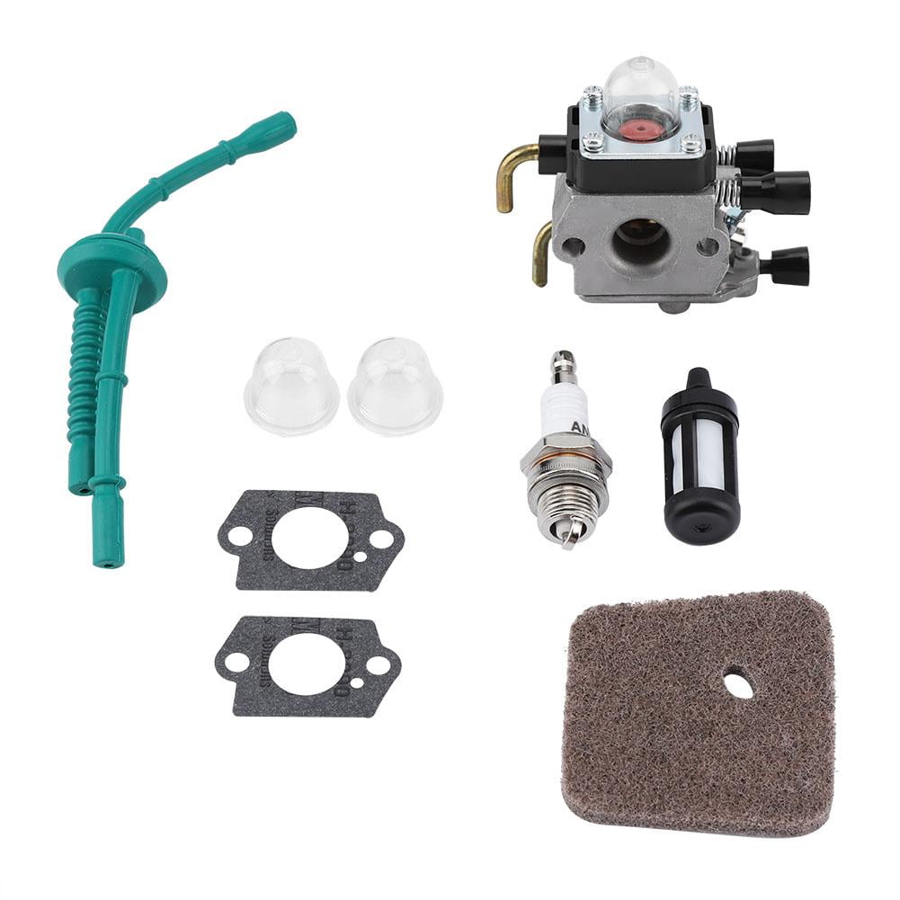Tebru Carburetor Kit for STIHL FS55 FS55R FS55RC FS38 KM55 HL45 KM55R