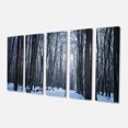 thumbnail image 2 of Bois Épais dans la Forêt d'Hiver - Art Moderne sur Toile de Forêt, 2 of 3