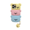 thumbnail image 6 of BINUFF Cute Candy Stack Bear Phone Case 3D Silicone for iPhone 11/12/13/14/15 Pro Max, 6 of 6