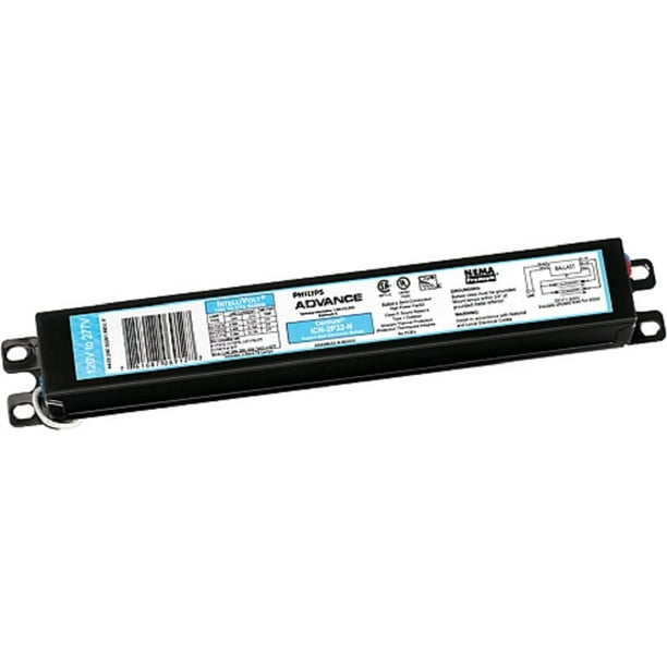 Balasto electrónico PHILIPS LIGHTING ICN4P32N 3/4F17-F32 Negro