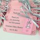 thumbnail image 2 of Baby Shower Favores Angel Llaveros Favor Organza Bolsas Tarjeta, Rosa, 2 of 5