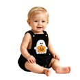 thumbnail image 3 of Baby Pumpkin Cute Embroidered Crawl Romper For Boys Girls Halloween Costume Soft, 3 of 7