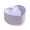 A, variant on 10pcs Heart Shaped Dinner Plates Dinnerware Dishes Set 6.1 Inch Food Plate Saucers Tray Fruits Snack Bowls