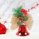 thumbnail image 3 of Bells Bow Soledad Ornamento Colgante Decoraciones navideñas decorativas 1 rojo, 3 of 5
