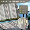 thumbnail image 4 of Spaco Set of 2 Patio Folding Sling Chairs Space-saving Dining Chair, Outdoor Chairs, Patio Furniture-Gray, 4 of 7