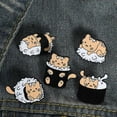thumbnail image 4 of GKNET Animal Brooch Cartoon Cat Skull Brooches Enamel Badge Lapel pins Gifts Jewelry-11, 4 of 9