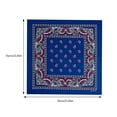 thumbnail image 5 of Yokua Motorcycling Head Scarf Music Festival Kerchief Street Dance Flower Bandanas, 5 of 14