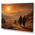 thumbnail image 2 of Designart "Golden Dome Islam painting III" Islamic Wall Art Living Room, 2 of 5