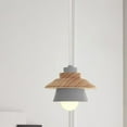 thumbnail image 5 of Vacemry Under $5 Warm White Pendant Light Iron Build, Hanging Lamp for Bedside Reading, Dimmable Cord Lighting for Room, Modern Ceiling Fixture for Hallway Entrance, 5 of 7