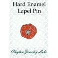 thumbnail image 6 of Red Poppy Flower Hard Enamel Lapel Pin, 6 of 11