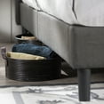 thumbnail image 6 of Zinus Maddon 35" Upholstered Platform Bed with USB Ports, Grey, King, 6 of 10