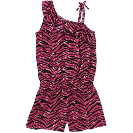 Faded Glory Girls Woven Romper