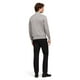 thumbnail image 4 of Jersey Tommy Hilfiger Essential de algodón con cremallera para hombre, gris, 4 of 5