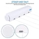 thumbnail image 4 of Four/Five Line (Four Line) Spring Loaded Automatic Retractable Clothes Drying Rack, 4 of 5