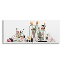 Stupell Industries Floral Cosmetic Collection Modern Glam Fashion Still Life, 24 x 10,Design by Ziwei Li