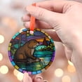 thumbnail image 4 of Otter Christmas Ornament, Ceramic/Acrylic Ornament, Mom’s Day Keepsake, Romantic Valentine Decor, Festival Season Ornament, Treasured Memory 2025, 4 of 5