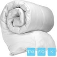 thumbnail image 5 of Premium Box Stitched All Season Down Alternative King Comforter Duvet Insert - (King, White), 5 of 5