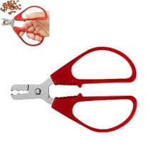 Manual Pine Nut Sheller Tool,Tutuviw Stainless Steel Nut Opener for Pistachios Sunflower and Nuts,Kitchen Tools,Effort Saving Design Portable Nut Shell Cracker with Long Handle,Nutcracker Sheller