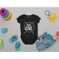 thumbnail image 6 of Tstars - Wild One Baby Boys Girls 1st Birthday Gifts One Year Old Baby Bodysuit NB (0-3M) Black, 6 of 7