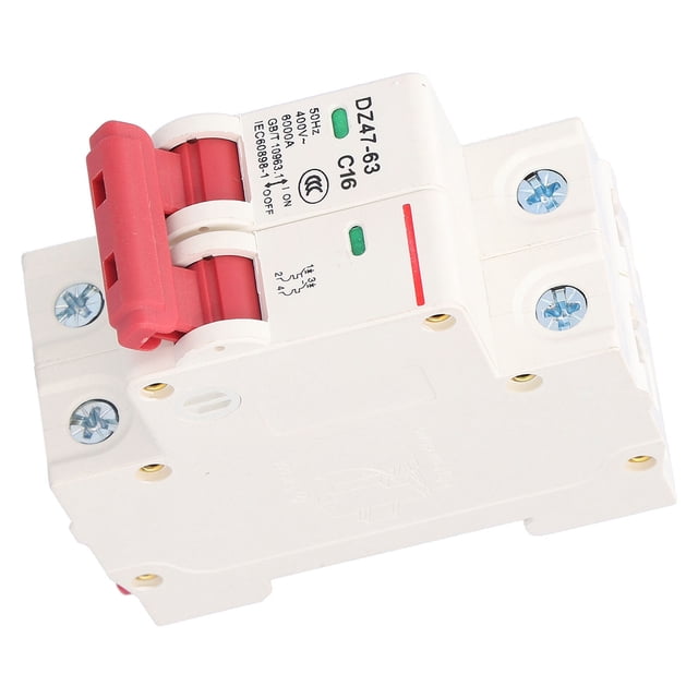 Circuit 2P Miniature Circuit Breaker Humanized Visual Window Design Current Miniature Circuit Breaker for Avoid Overload