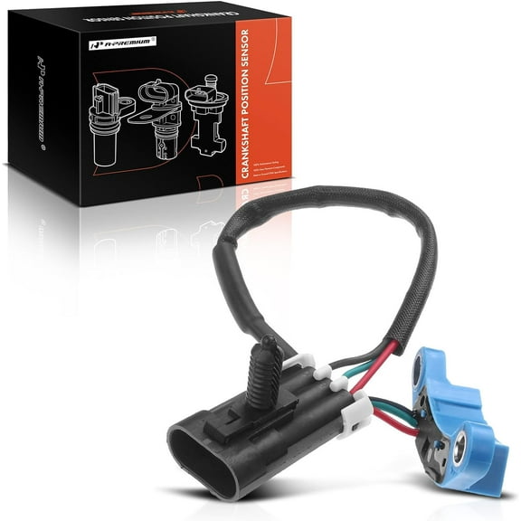 A-Premium Engine Crankshaft Position Sensor Compatible with Buick Century, Skylark & Chevrolet Impala, Lumina, Monte Carlo & Oldsmobile & Pontiac Grand Prix, Trans Sport, Replace# 12567649, 24506494