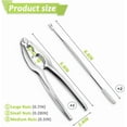 thumbnail image 2 of 9 PCS Lobster Crackers and Picks Set, Stainless Steel Crab Leg Tools, including 3 Lobster Cracker and 6 Forks, Heavy Duty Shellfish Nut Cracker Set, Seafood Tools for King Crab Legs Shellfish Claw, 2 of 10