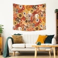 thumbnail image 2 of Vintage Tapestry Wall Hanging, Boho Sunflower Tapestries for Dorm Living Room Bedroom Decor,Boho Wall Art,Sofa Cover,Photo Background,40"x30", 2 of 5